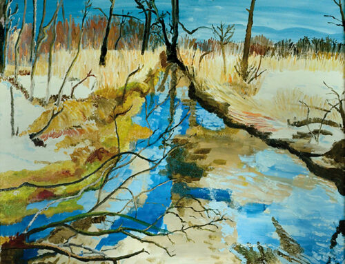 Fluss durch das Feld