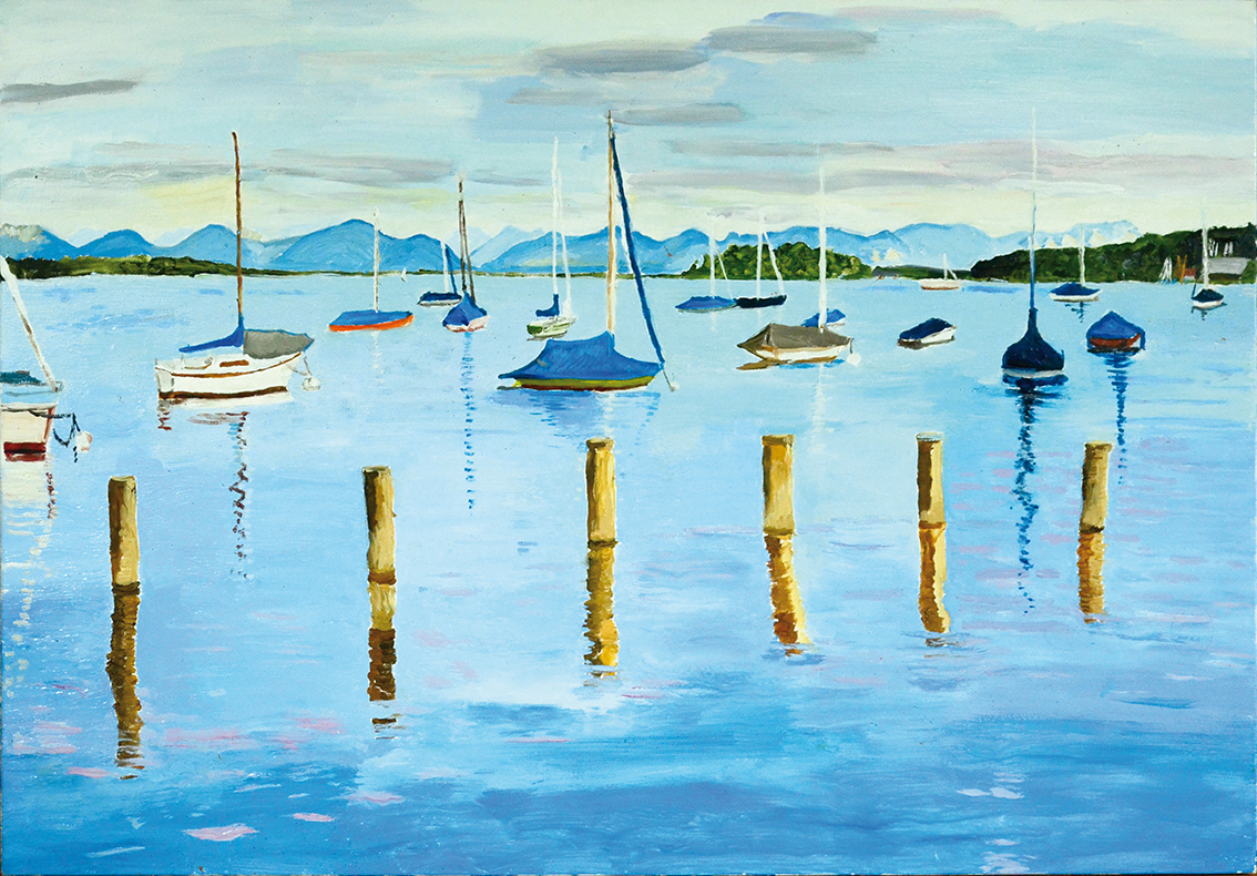 Segelboote Possenhofen