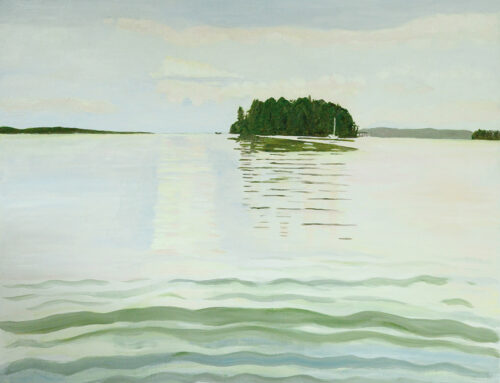 Roseninsel Dämmerung