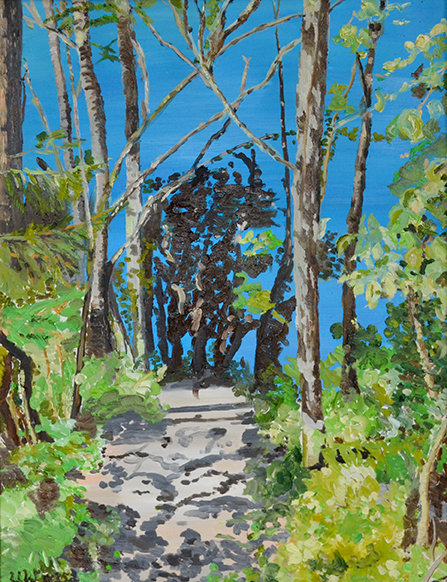 Waldweg Murnauer Moos