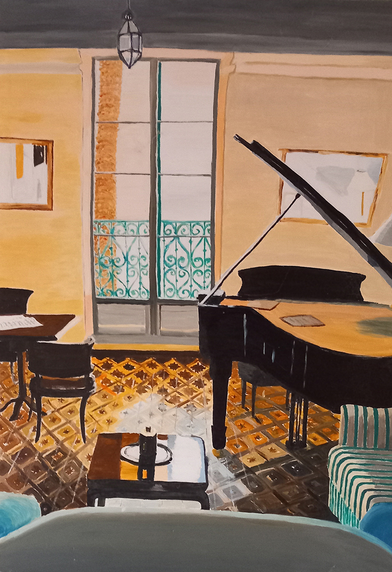 Musikzimmer Claviers Var